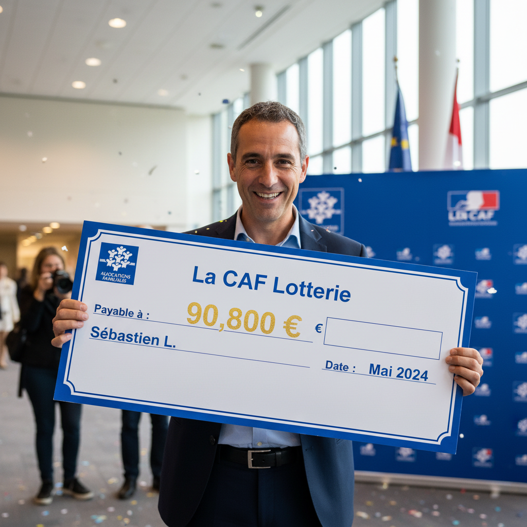 Photo de Sébastien L., gagnant de La CAF Lotterie