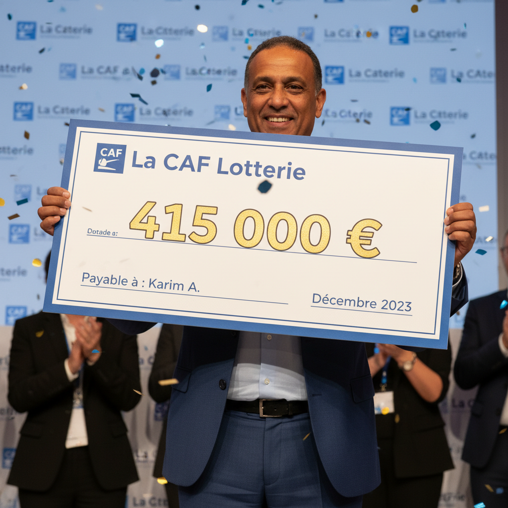 Photo de Karim A., gagnant de La CAF Lotterie