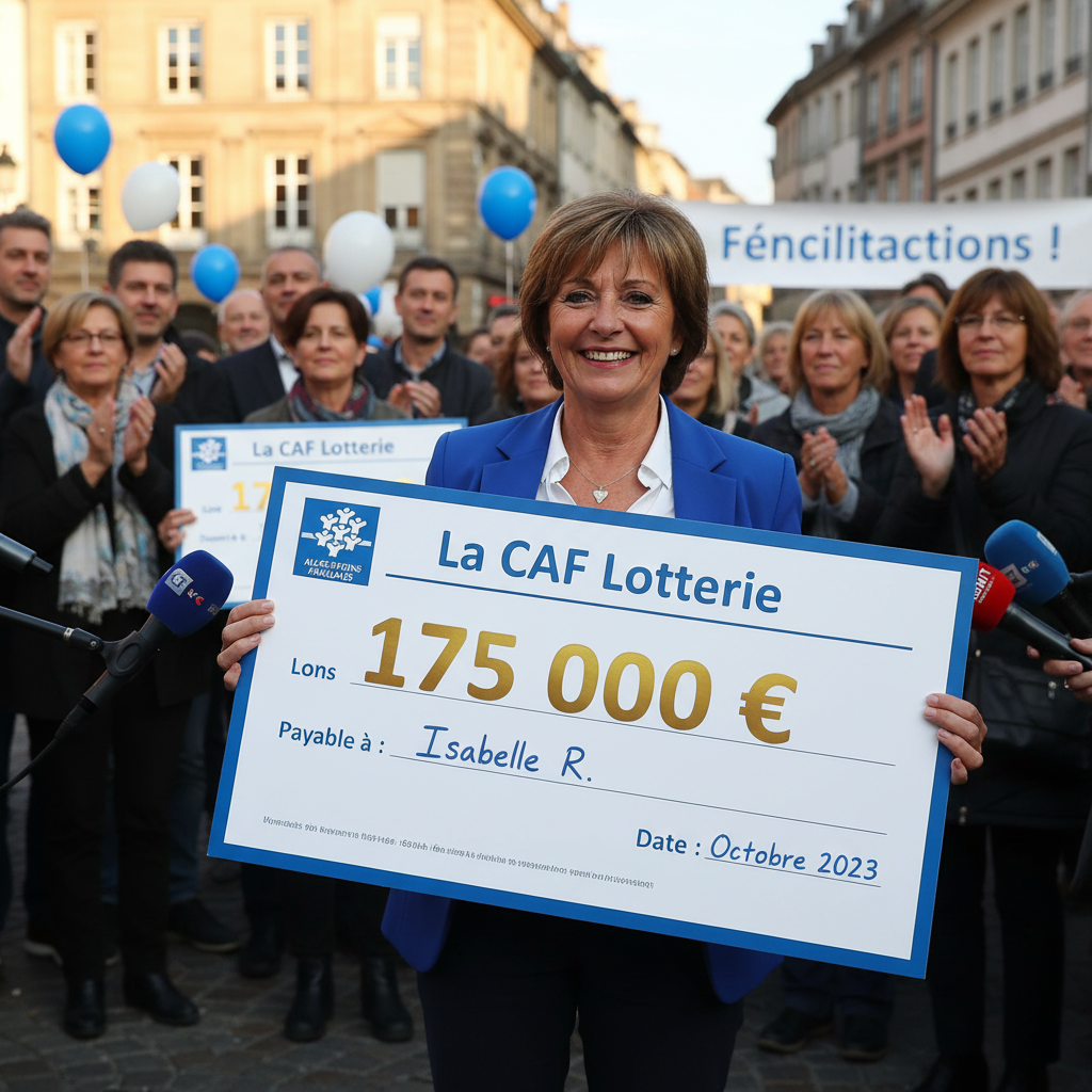 Photo de Isabelle R., gagnant de La CAF Lotterie